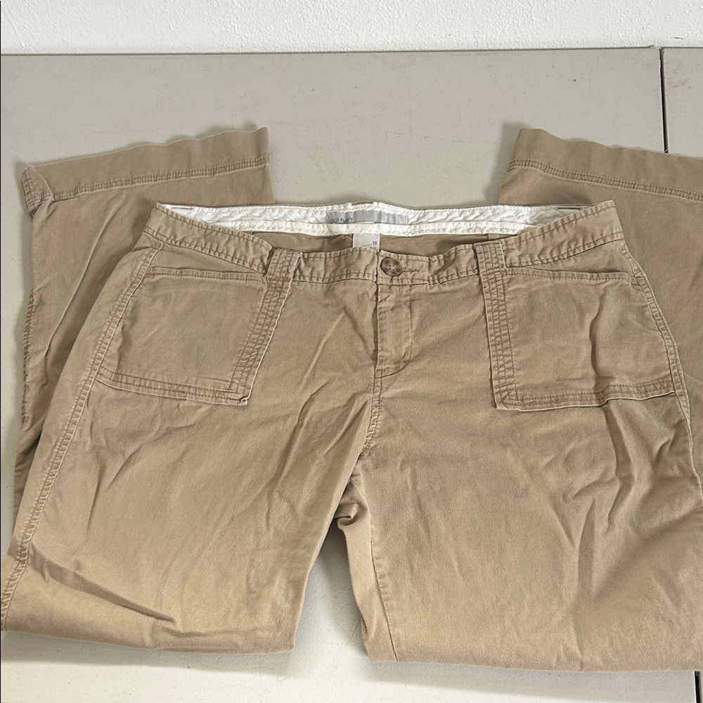 Women’s Old Navy Pants Size 16 Low-Rise Khaki